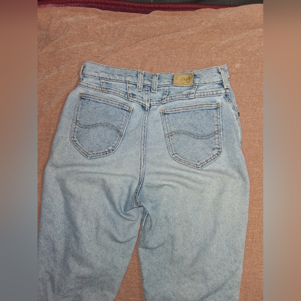 Lee Light Blue High Rise Women's Jeans